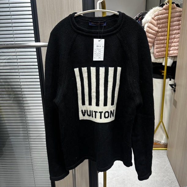 95新 LouisVuitton/路易威登 lv 钢琴毛衣/m码