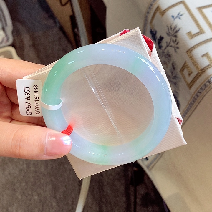 翡翠手镯未镶嵌手镯77
