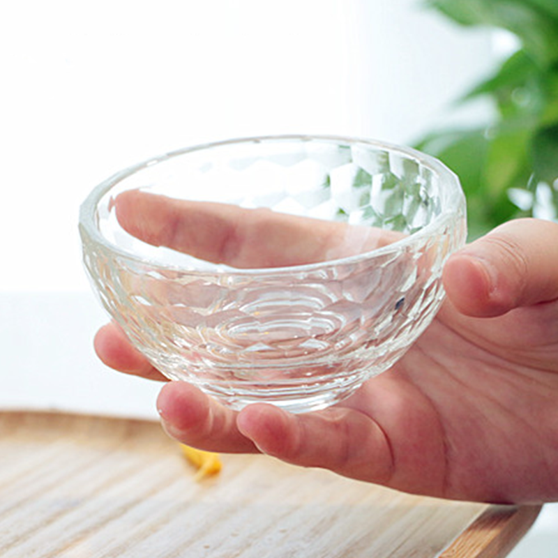 透明湿敷水晶玻璃碗美容院专用调面膜精油乳液圆小碗皮肤管理工具