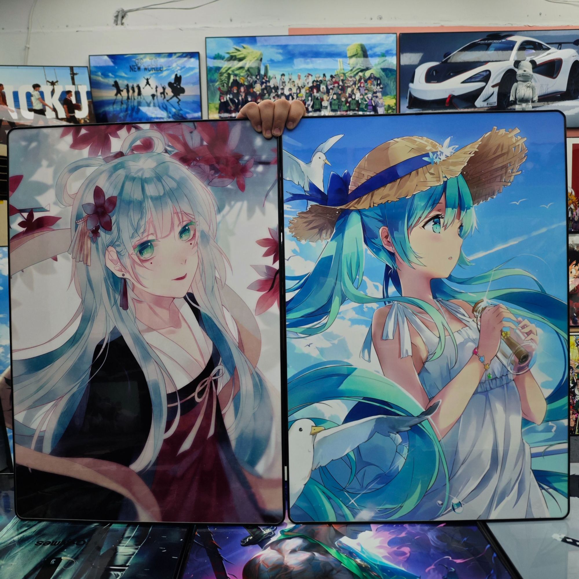 《初音未来40*60*2》PVC现代动漫装饰画  P80-P81