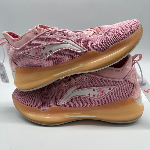 43码/驭帅13 樱花粉/篮球鞋/95新无原盒/ABAQ013-11