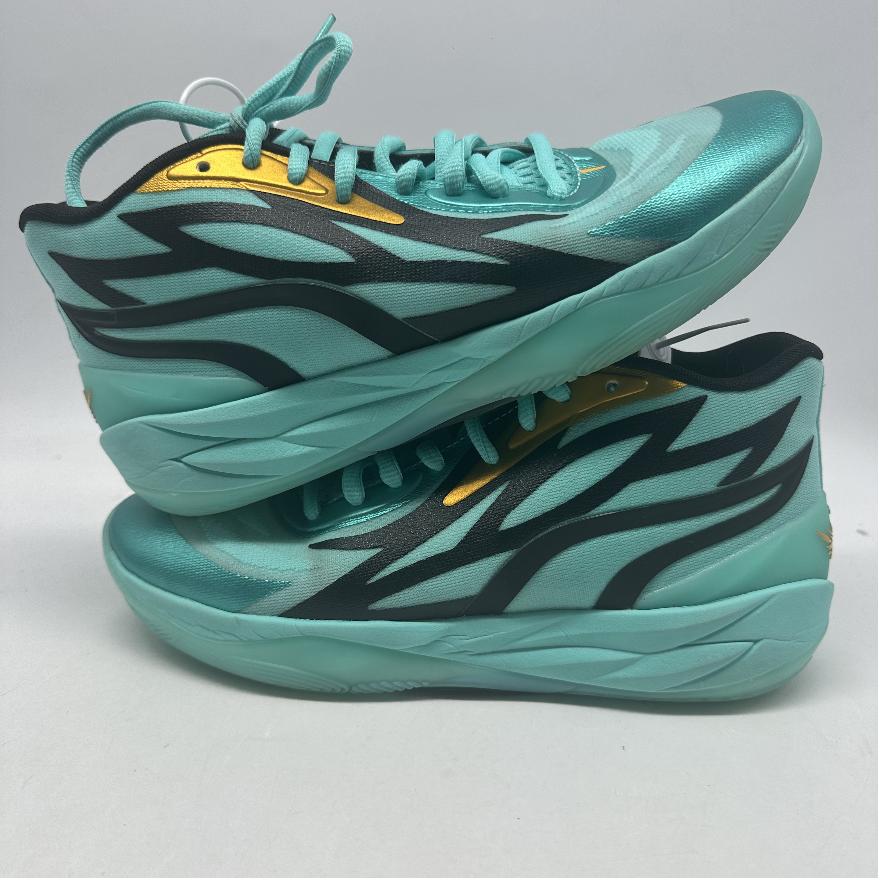 42码/三球二代 绿色/篮球鞋/95新原盒/377590-01