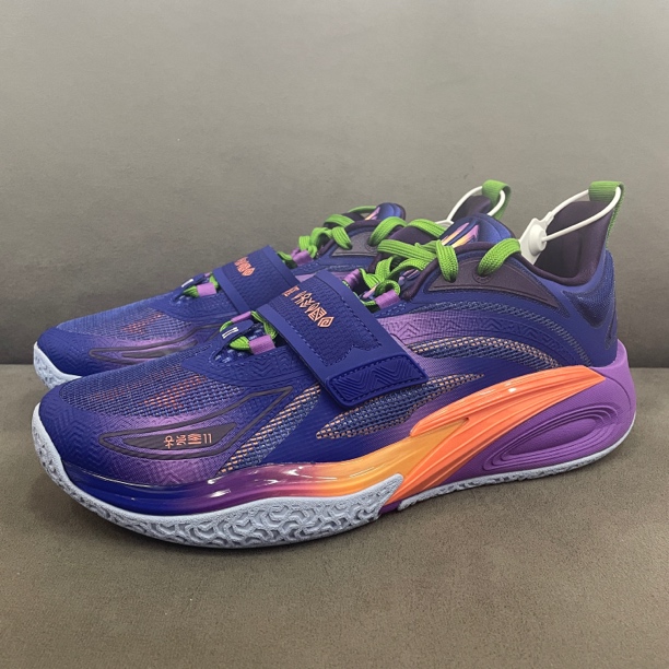 45码/欧文1 紫色/4X006/篮球鞋/99新/无原盒/112431102S