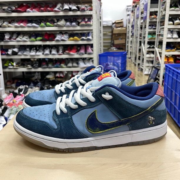 43码/dunk 白蓝/4x107/休闲鞋/95新原盒/DX5549-400