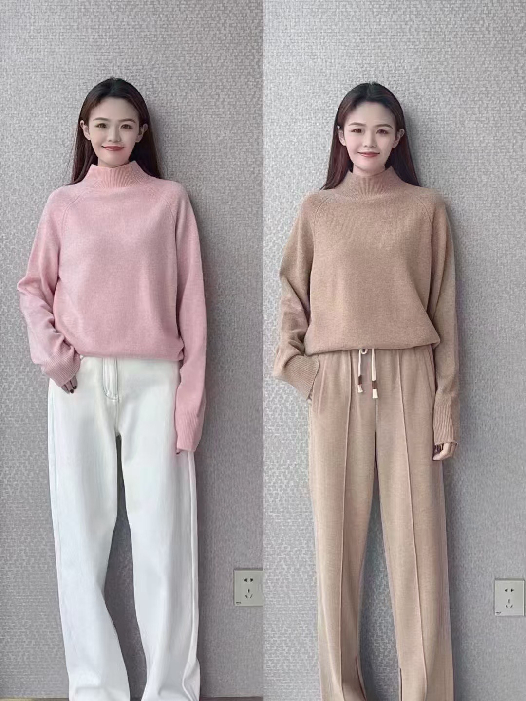 易缔媤针织毛衫D73444WP046