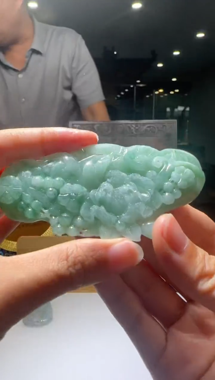 【闪购商品】定制翡翠未镶嵌M-@@QJYY111250