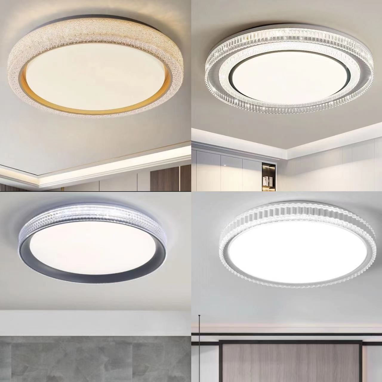 简约圆形吸顶灯卧室灯轻奢房间灯具中山大气大灯客厅阳台北欧灯