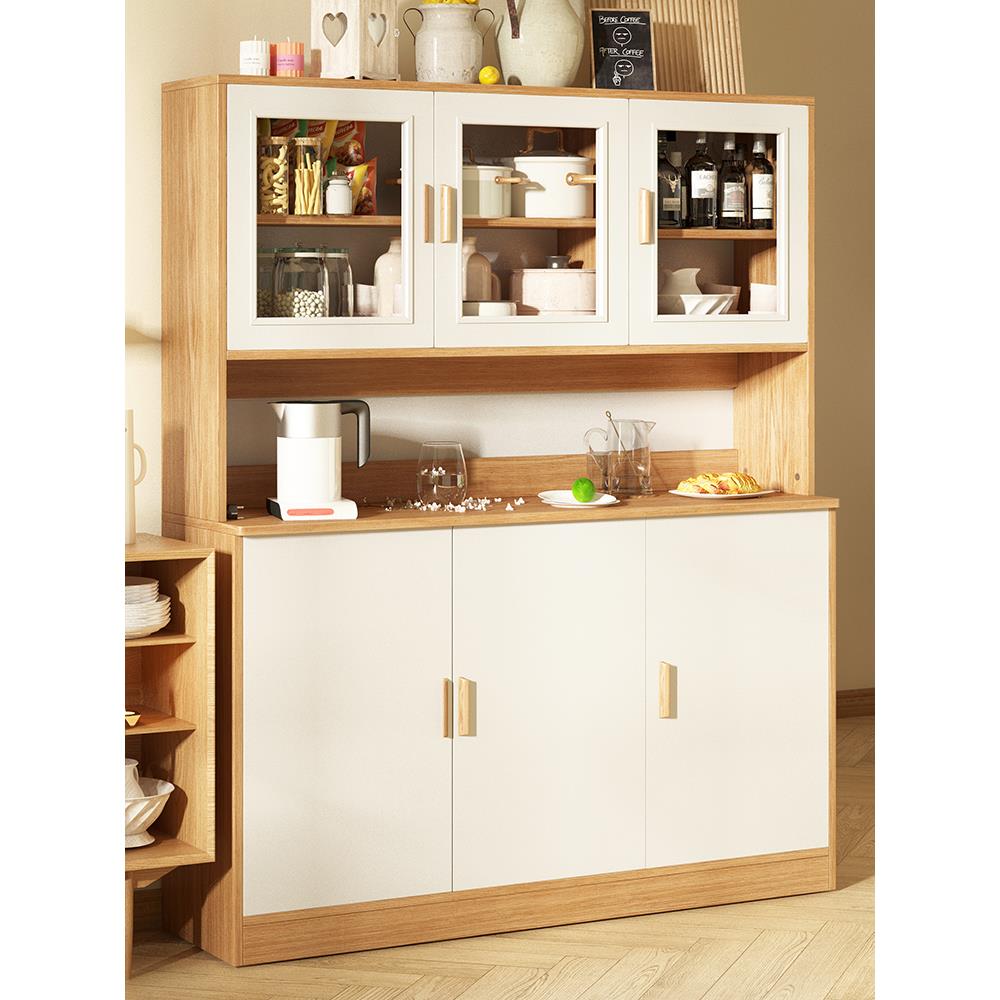 【小扬哥精选】北欧风餐边柜靠墙一体储物柜客厅储物柜橱柜置物柜