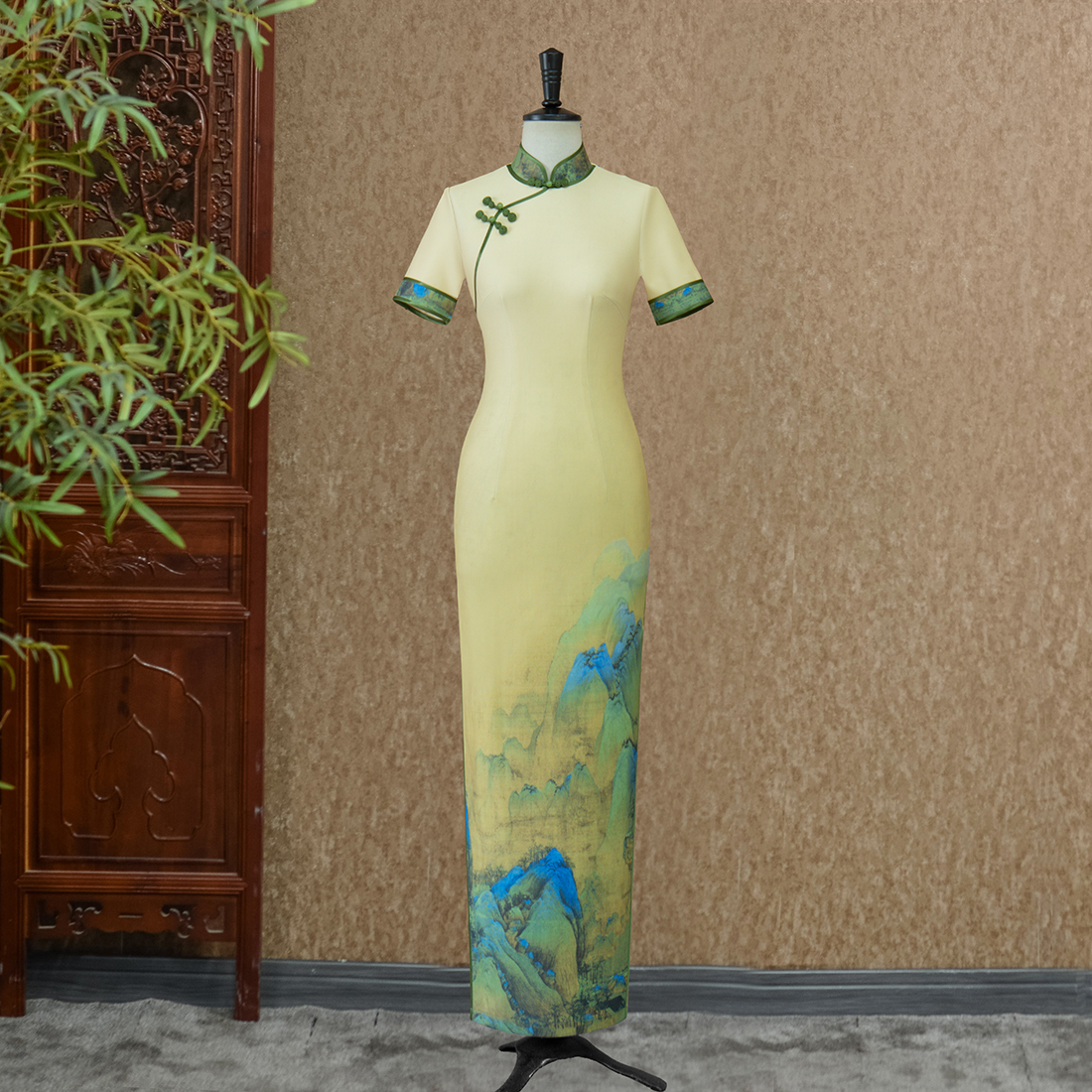 林风静琼（隆佳秀走秀旗袍111414）