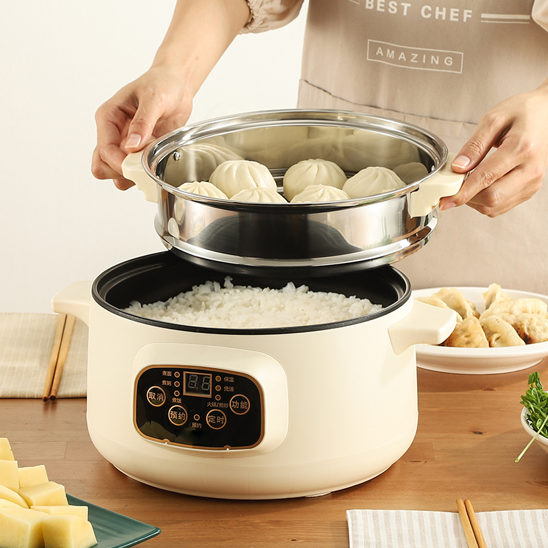 一体锅神器大容量1-2人3人家用煲汤锅电用全自动多功能快速煲粥锅