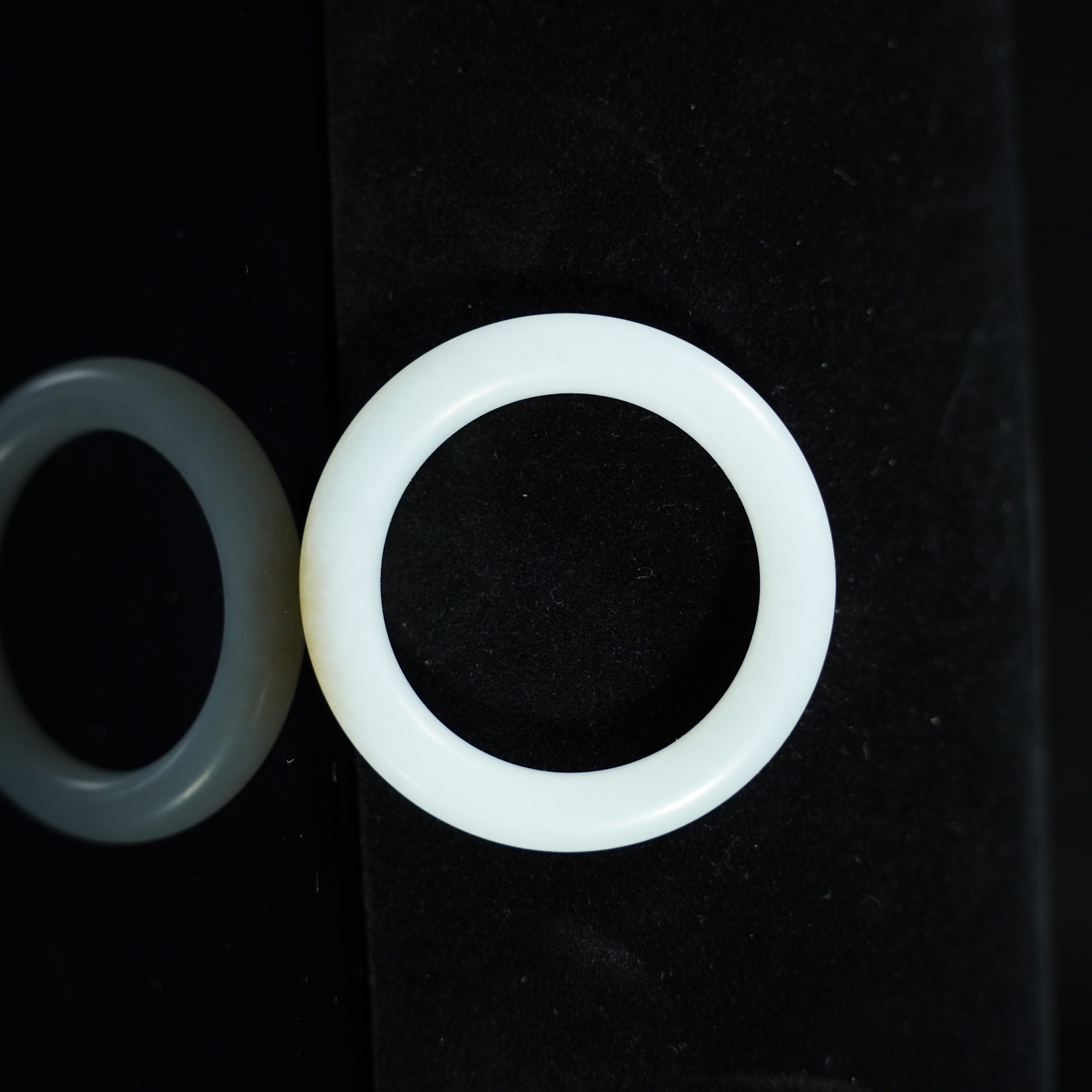 H2408252414/清中期/玉平安环 古董 收藏   传承 国风