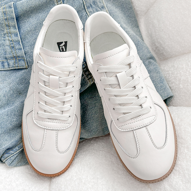 2025秋季新款升级真皮男鞋德训鞋春夏秋时尚软底男款休闲皮鞋透气