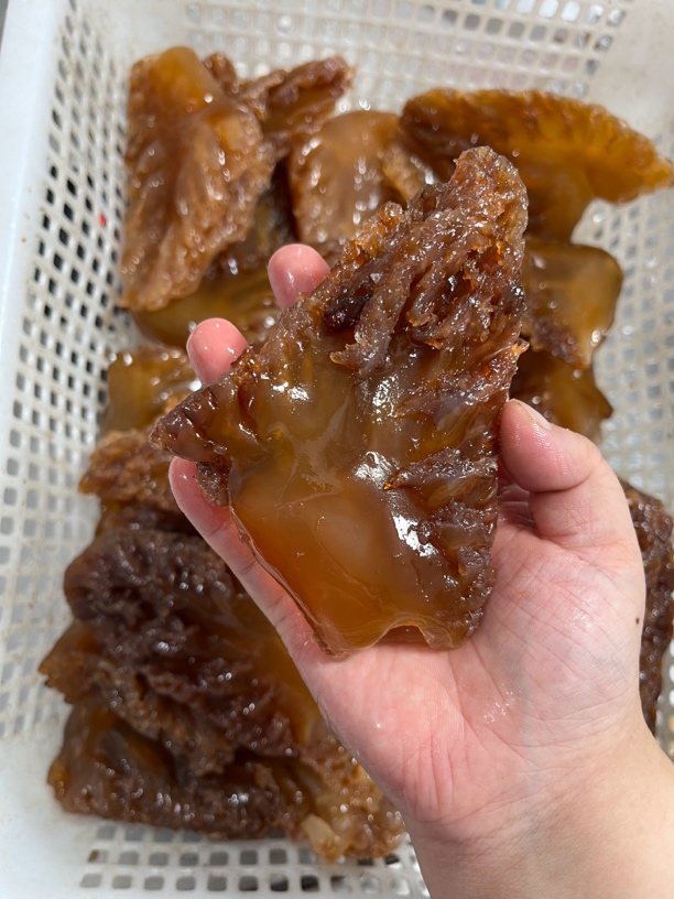 吕四野生海蜇头角片（包脆不硬）