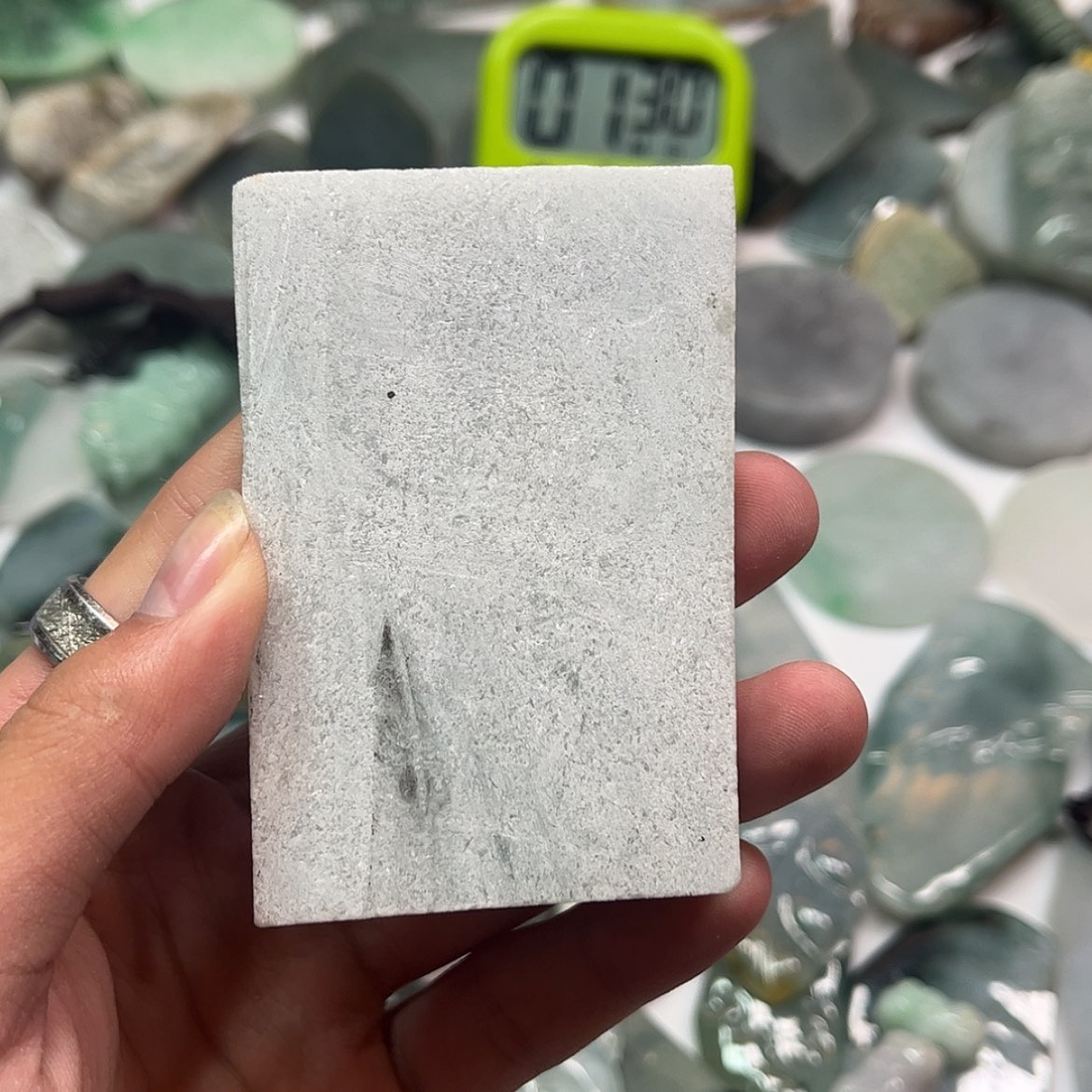 【闪购商品】定制翡翠未镶嵌浩**朱