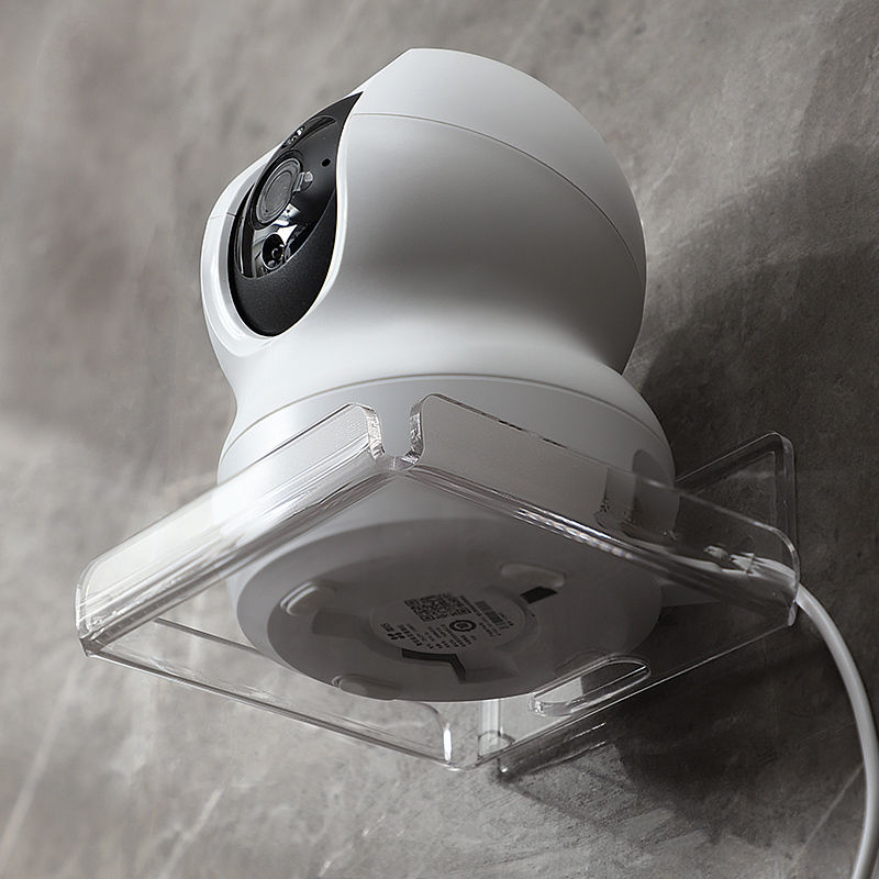 监控支架墙上壁挂置物架家用摄像头路由器架子托架子挂墙支架