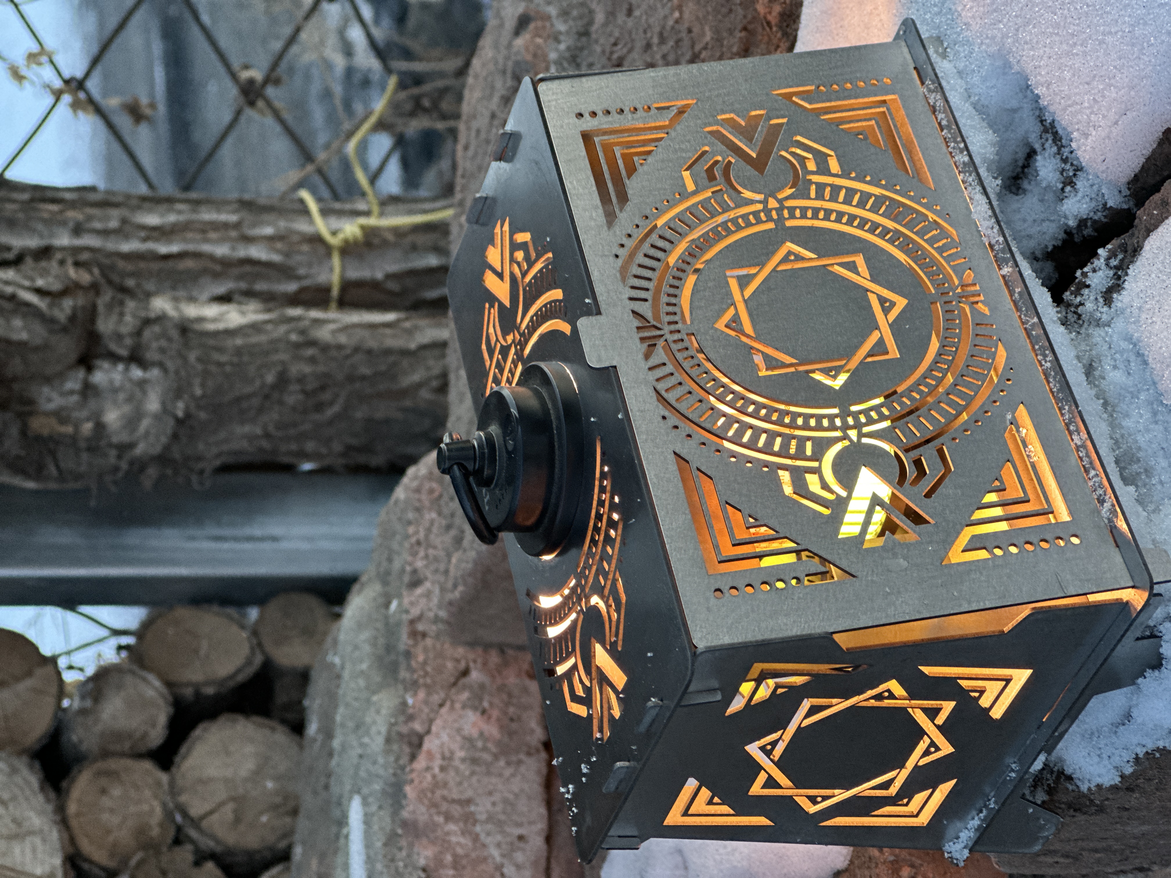 范途刻斯-X8户外多功能露营灯罩手机支架Goalzero黑狗千风38灯罩