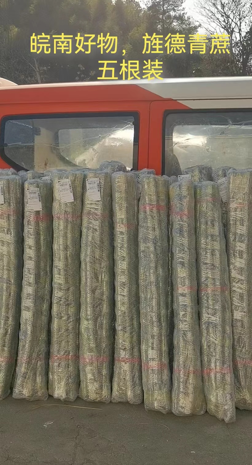 皖南旌德特产新鲜青皮薄皮清甜多汁水果甘蔗五根装京东包邮