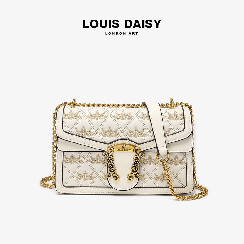 门店3999！】LOUIS·DAISY.新款时尚高级感百搭单肩斜挎包LD-6842_鞋靴