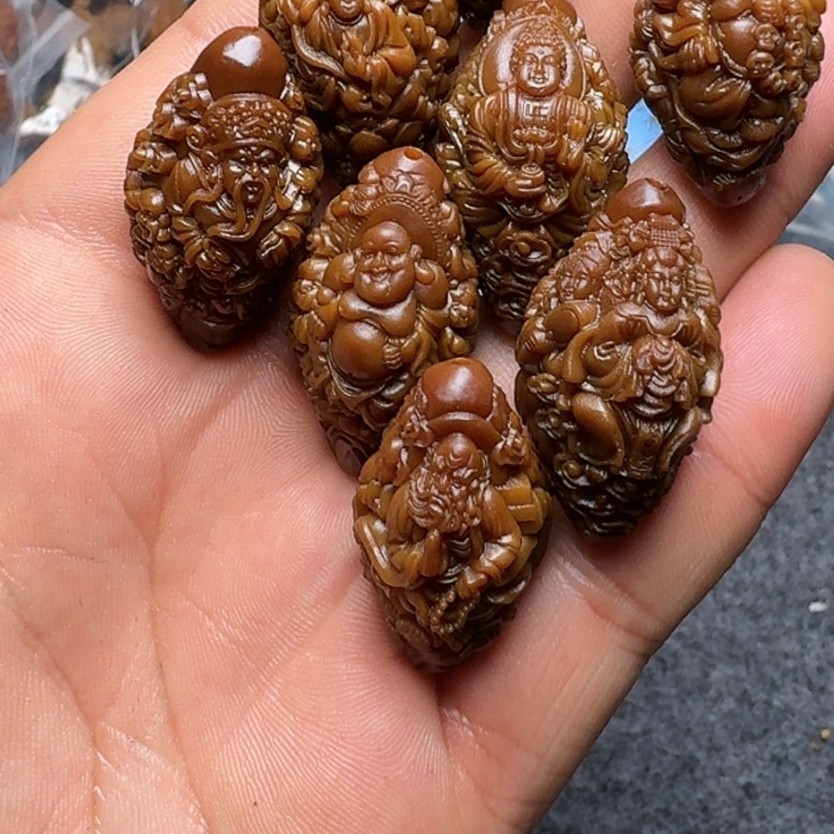 【闪购商品】橄榄核吊坠