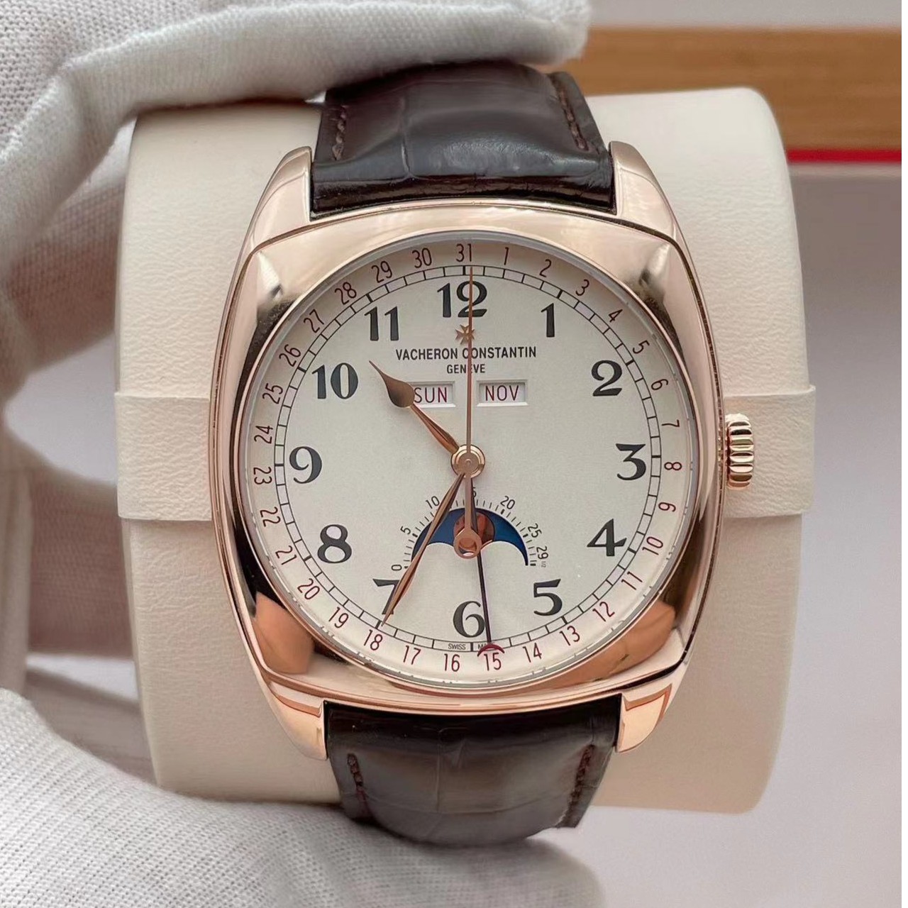 99新 Vacheron Constantin/江诗丹顿 4000S自动机械表径40mm