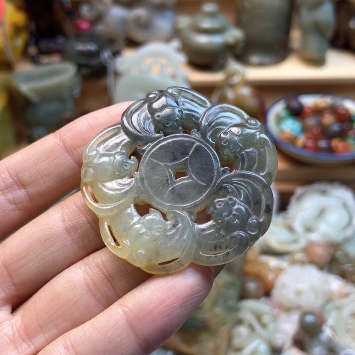 【闪购商品】白玉菩提吊坠139