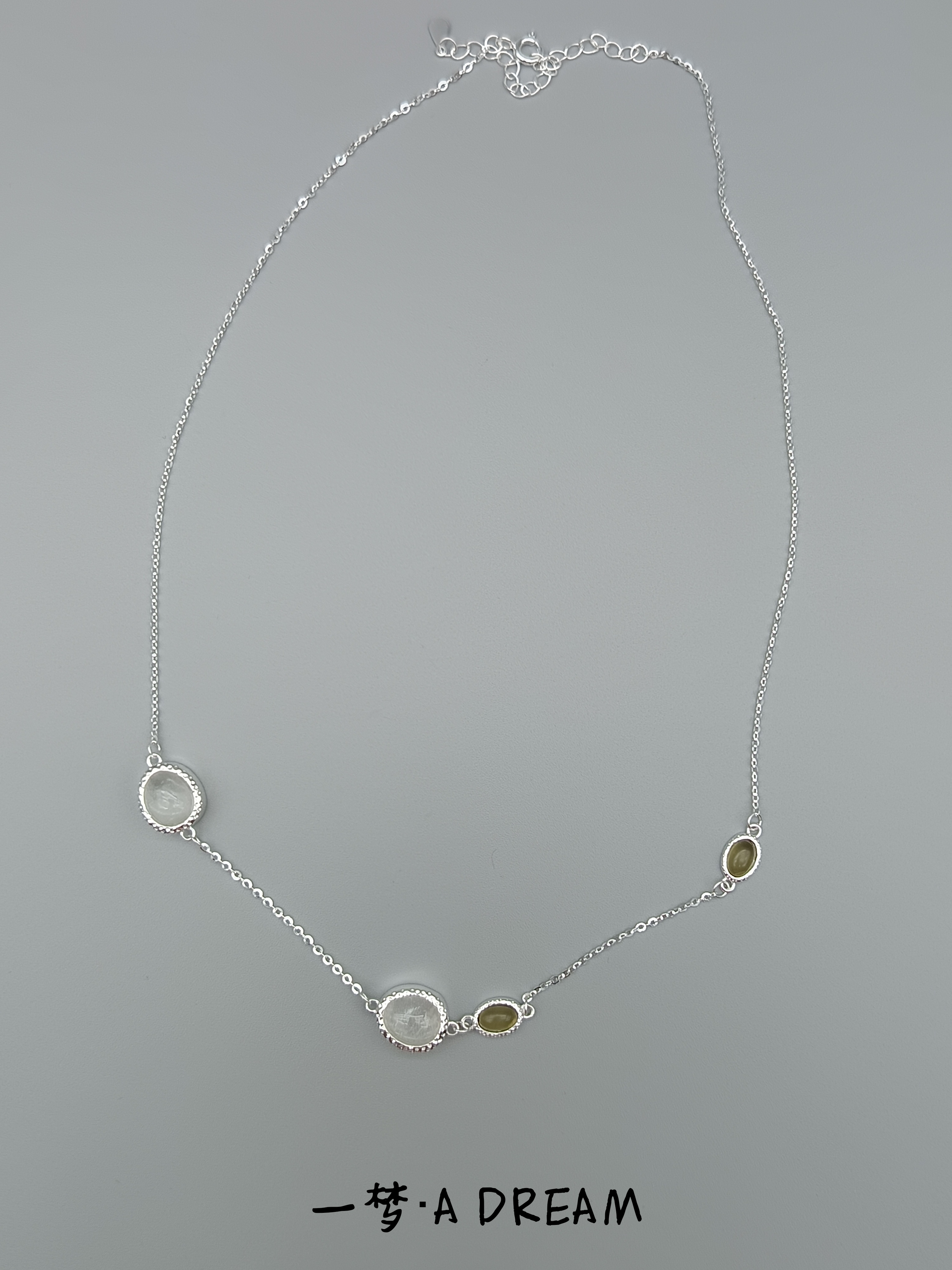 坠链均925银 宝盒设计款s925锁骨项链