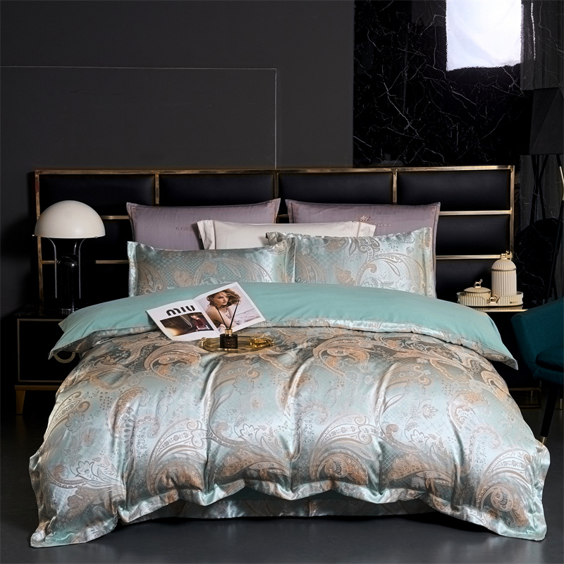 奥蒂斯-轻奢提花床上四件套春夏秋冬不滑床