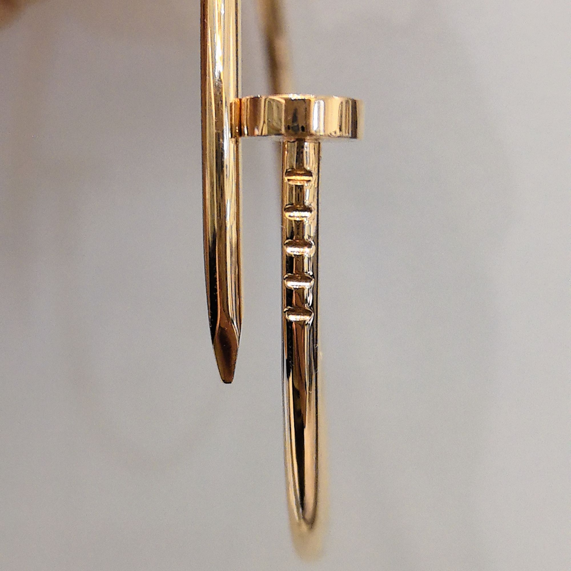 99新 Cartier/卡地亚 钉子手镯 #16 盒 玫瑰金