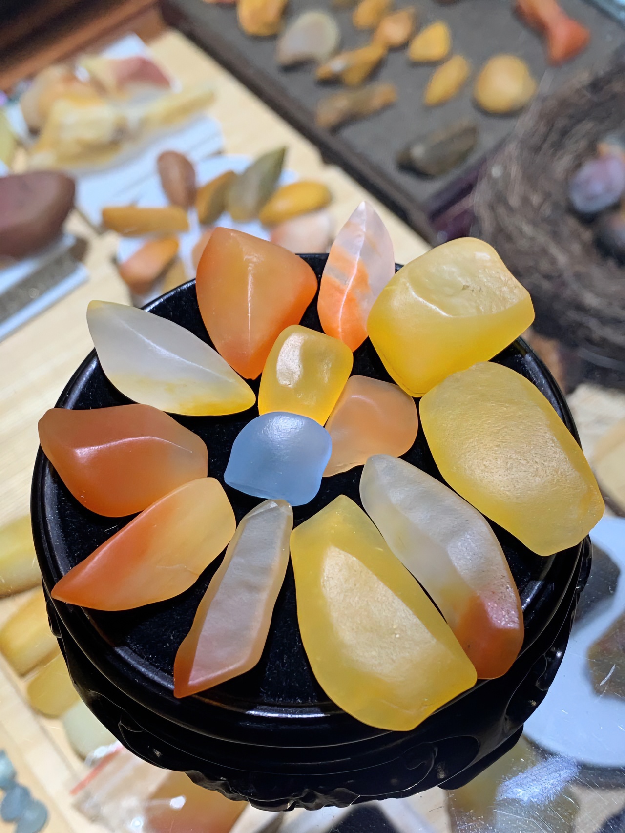 石头印象五彩盆景石