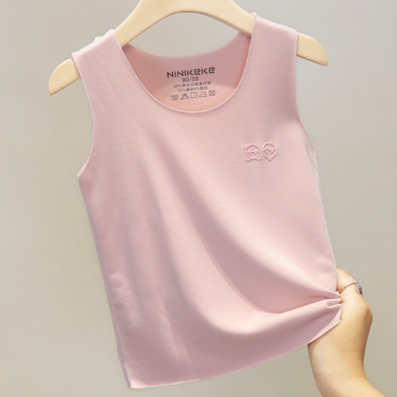  儿童保暖背心婴儿女童宝宝马甲男童冬季德绒内穿贴身 DDM 21516