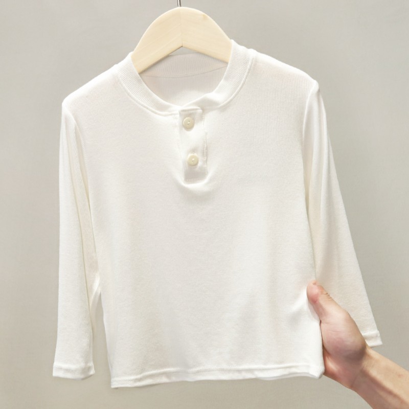 男童长袖T恤内搭女童秋衣儿童打底衫宝宝上衣加厚洋气潮流311505