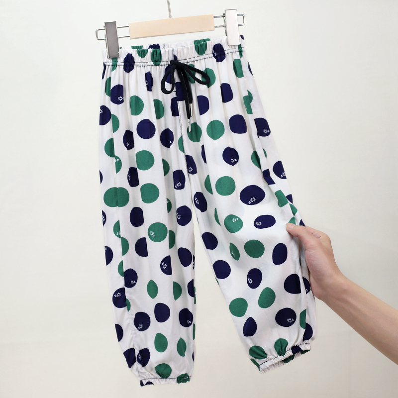 Q 531393防蚊裤儿童小童夏季薄款简约长裤小孩抖抖裤潮流休闲韩版