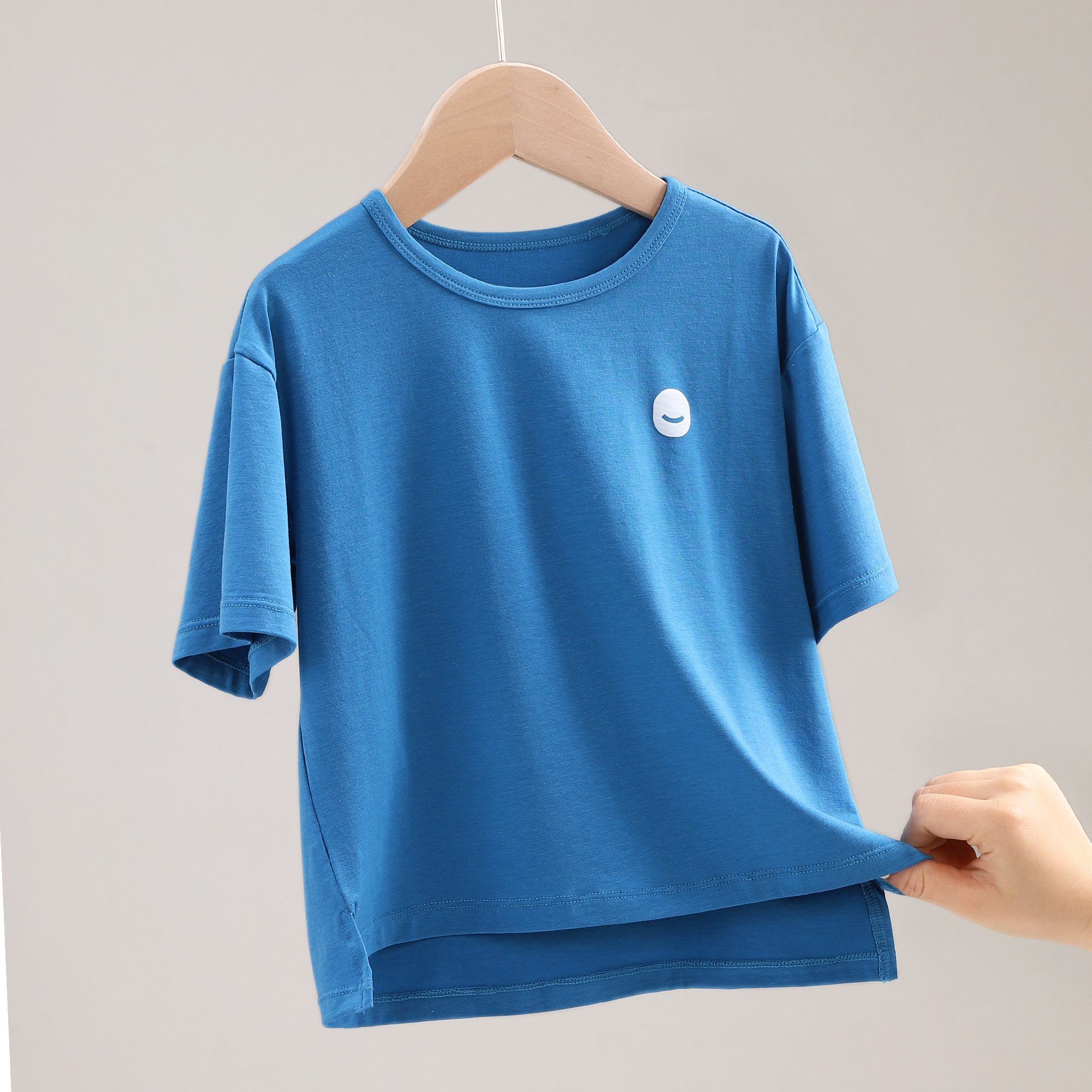 儿童短袖t恤男孩夏季衣服女童上衣冰丝薄款宝宝大童夏装 w004a