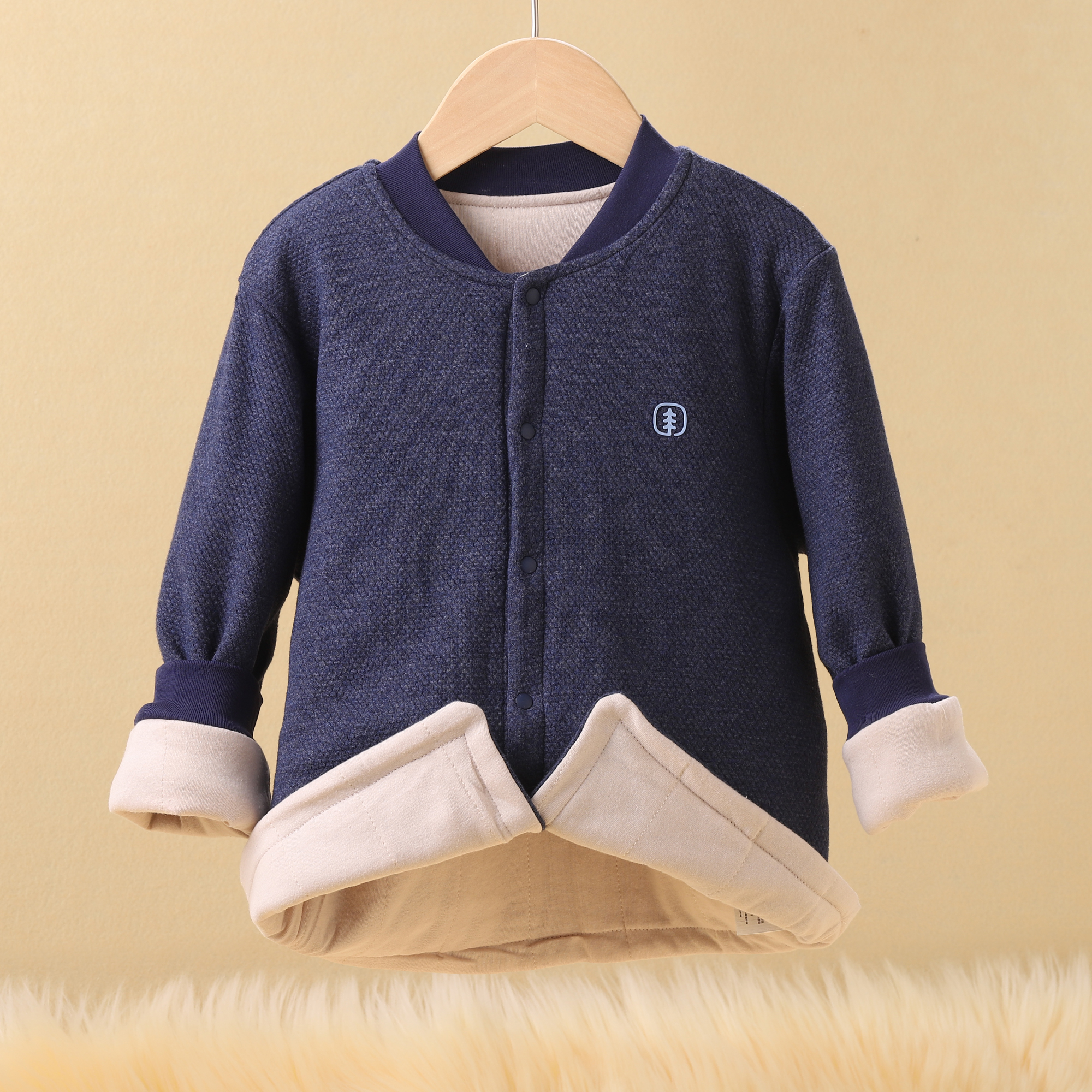 儿童棉服男女童校服神器宝宝棉衣加厚冬季外套百搭棉袄 5668/5887