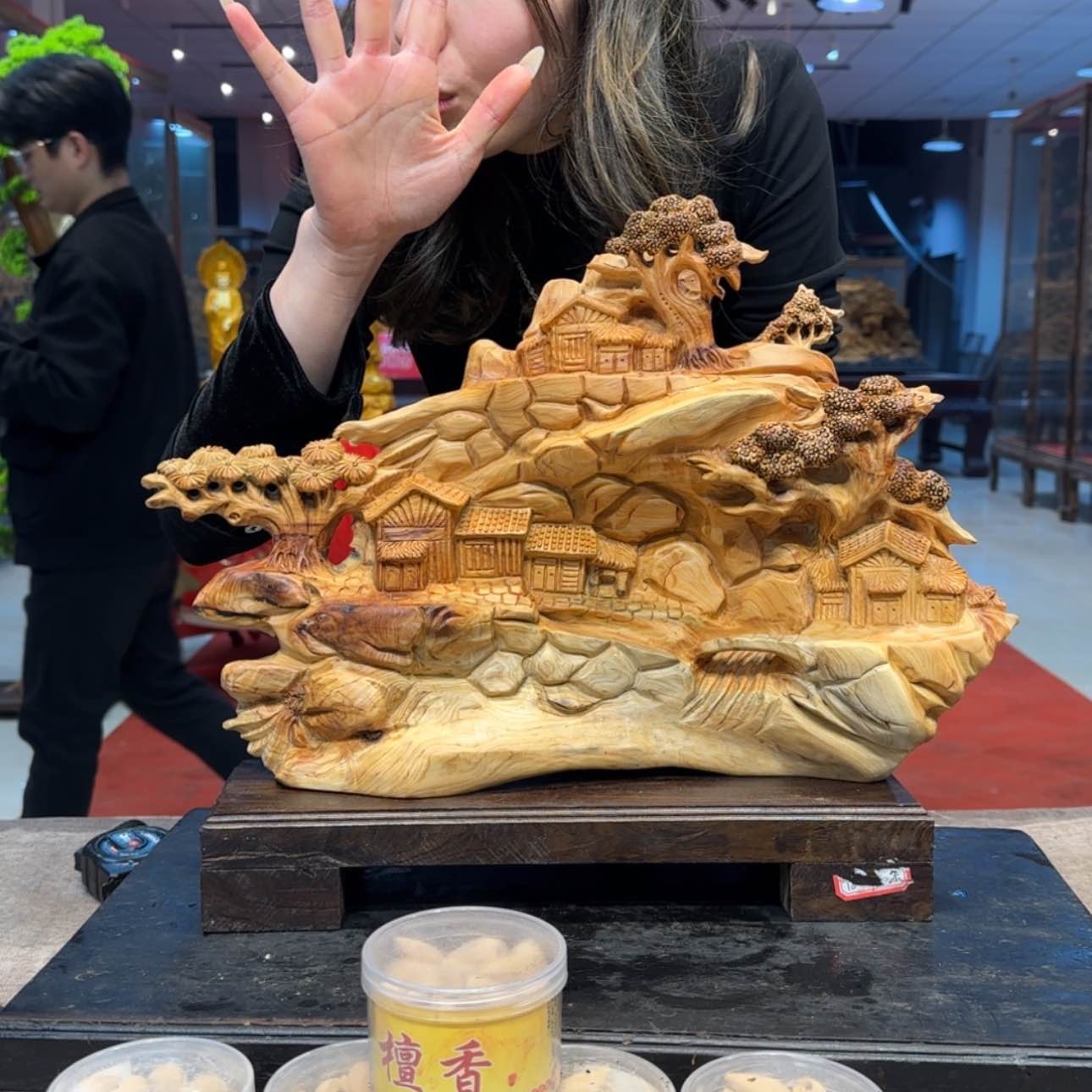 【闪购商品】崖柏根雕