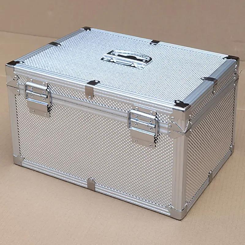 MQ密码箱储物箱仪器箱印章盒文件票据箱大号收纳箱子手提带锁箱