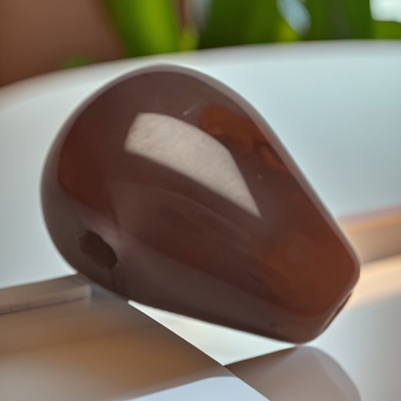 满色满肉南红三通大孔道