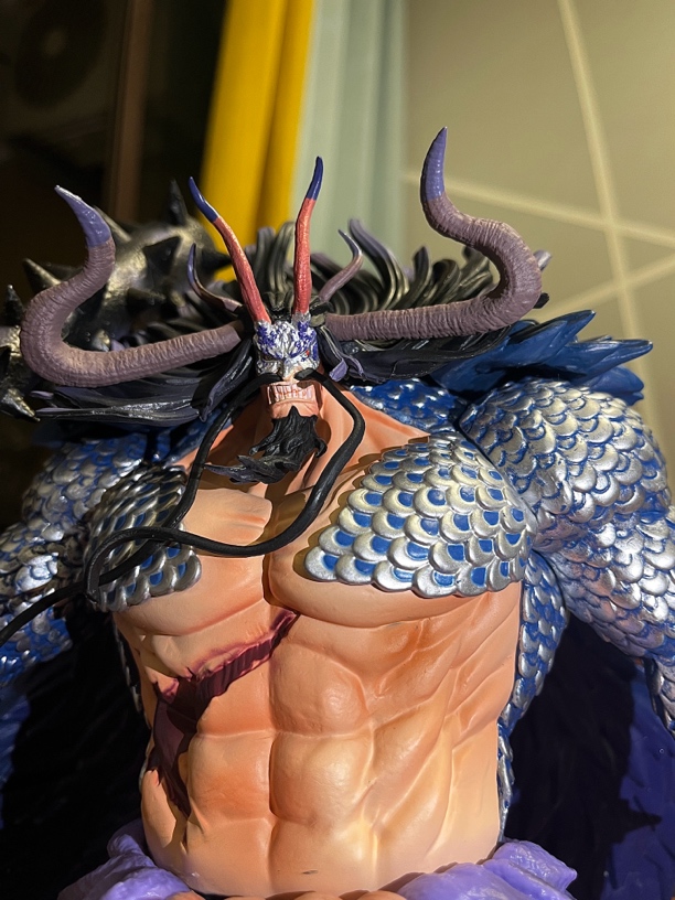 现货海贼王高40cm顶配 四皇兽人版凯多 百兽之王手办模型祖国版