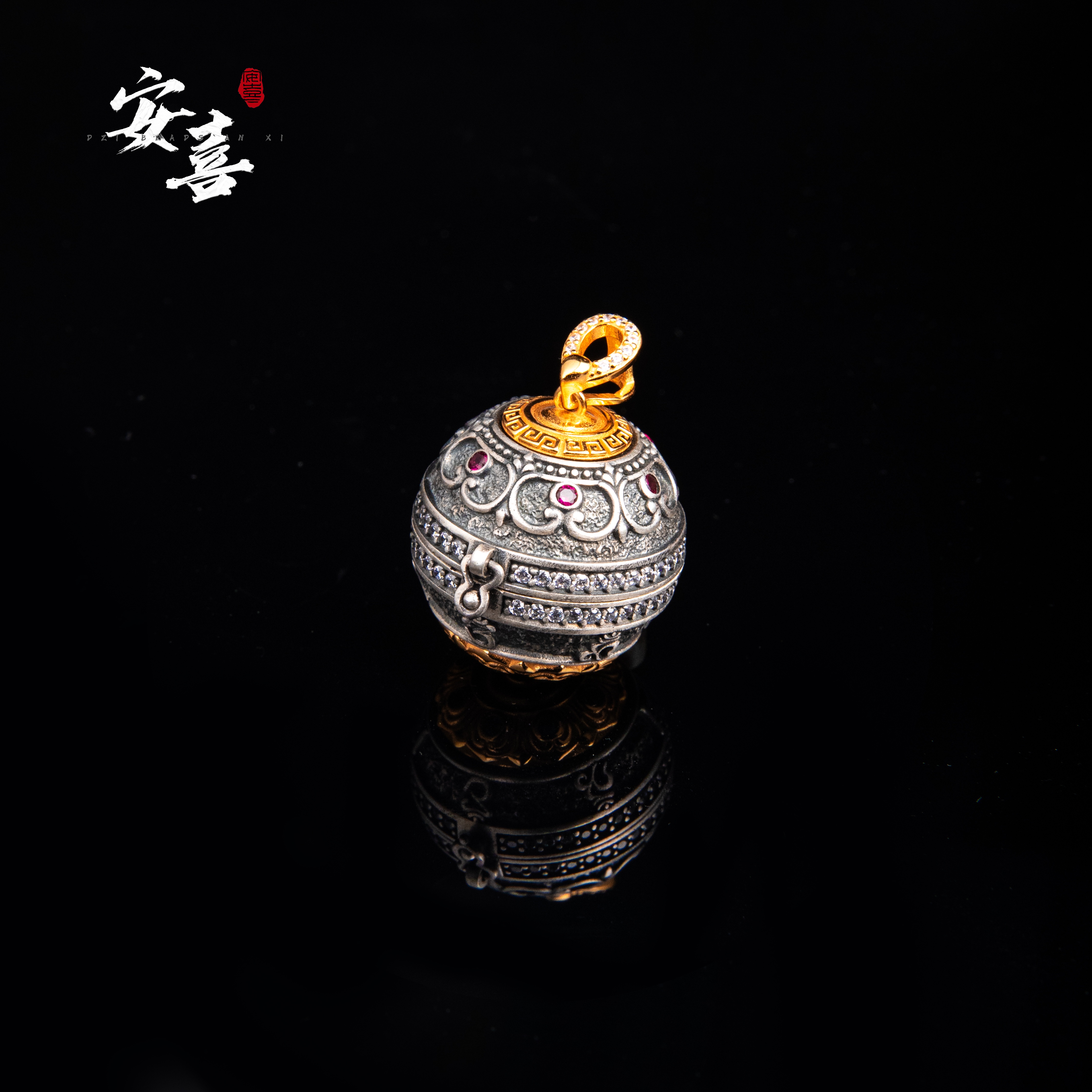 925银银制品 AXPX16/药师香囊吊坠