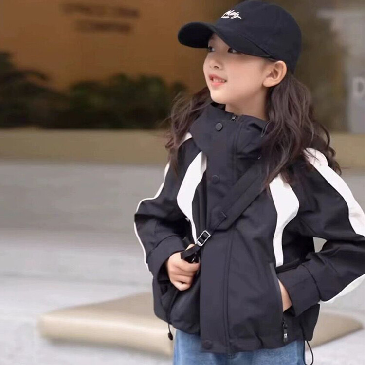 （外套）女童棒球服外套秋装2025新款春秋装网红中大童儿童装上衣