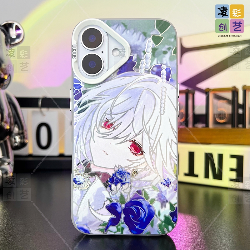 凌彩创艺适用于苹果华为小米游戏崩铁周边镜流IMD彩银壳