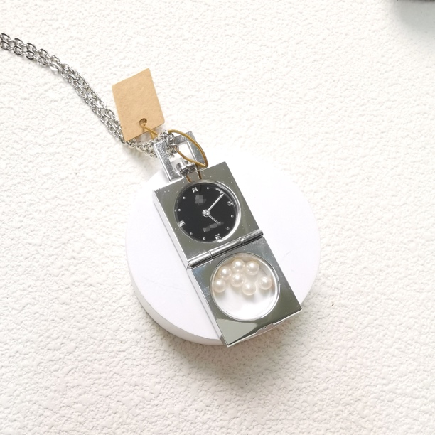 【六六中古】孤品复古怀表aa3272链长56cm表盘20mm