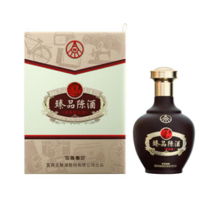 （小余 小蕊）52°五粮液臻品陈酒 陈酿500ml