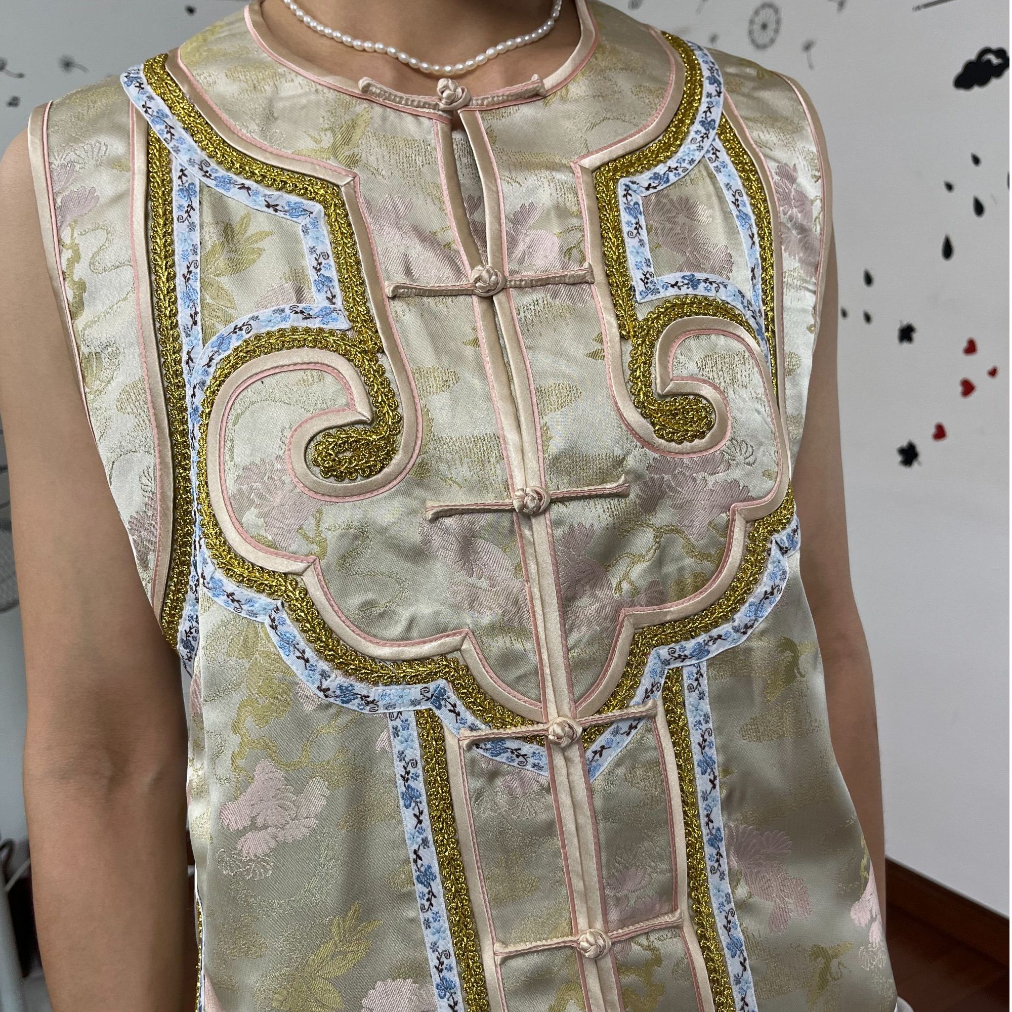 香云纱如意夏季民族风刺绣上衣