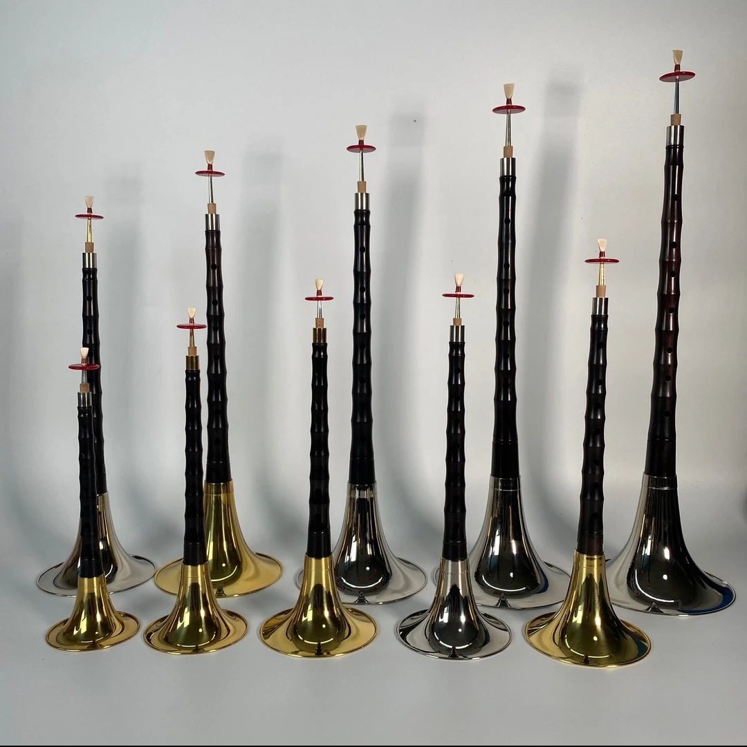 明轩坊第二品牌<京乐斋>唢呐普及型初学级黑檀木红木唢呐吹奏通畅