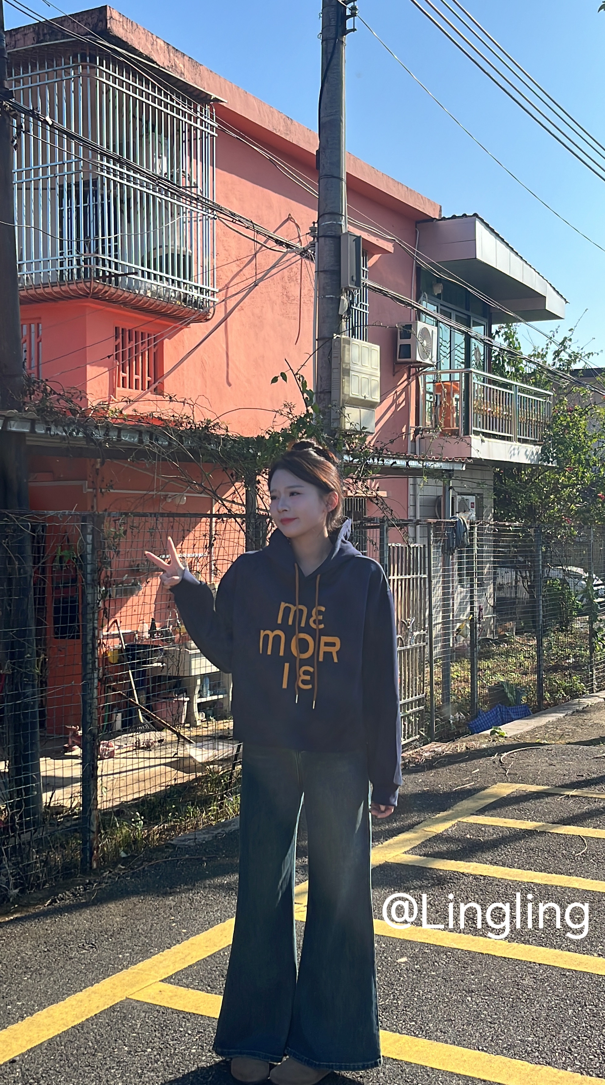 清仓家字母刺绣连帽加绒卫衣女2024秋装新款欧货女装设计感上衣潮