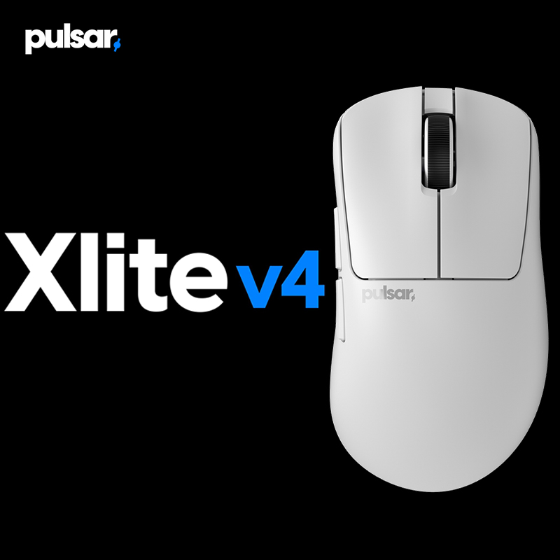派世 Pulsar XliteV4电竞游戏鼠标 轻量化 支持8KHZ