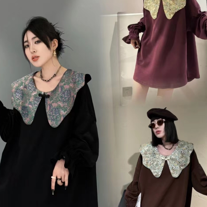 2024春季新款卫衣连衣裙（图片仅供参考，实际以直播间为准）