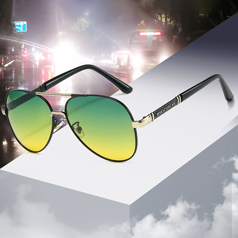 驾驶员专用开车钓鱼日夜两用偏光镜 白天防强光 晚上防远光