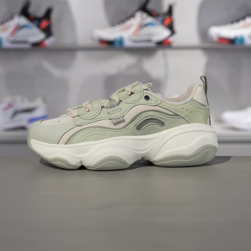 李宁休闲鞋女子2024冬季新款蜜糖 V2百搭舒适经典运动鞋AGCU414